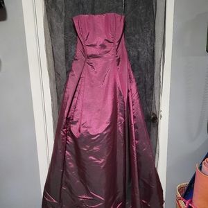 Beautiful strapless gown